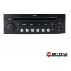 Rádio Cd Mp3 Peugeot 307 Citroen C4 96649344xt