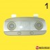 Luz Teto Cortesia Ford New Fiesta Ae8313k767a