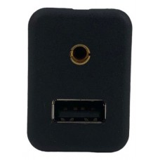 Botão Conector Usb Aux Gm Cobalt Onix Prisma 13/19