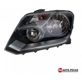 Farol Esquerdo Vw Amarok 13/16 Foco Duplo