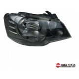 Farol Direito Vw Golf 08/14 Cromado