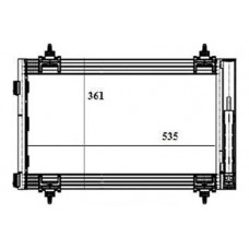 Condensador Ar Citroen C4 Peugeot 307 2.0 / 1.6